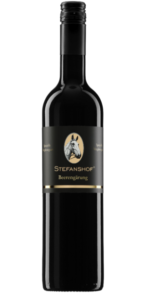 Rotwein Beerengärung